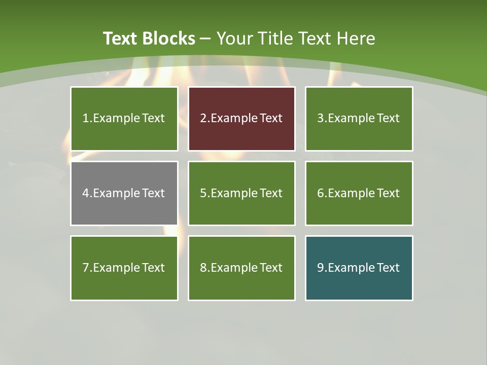 Burger Cook Charcoal PowerPoint Template