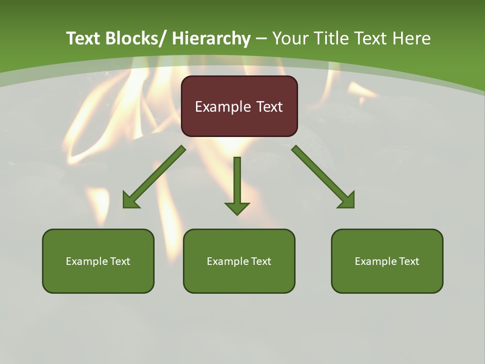 Burger Cook Charcoal PowerPoint Template