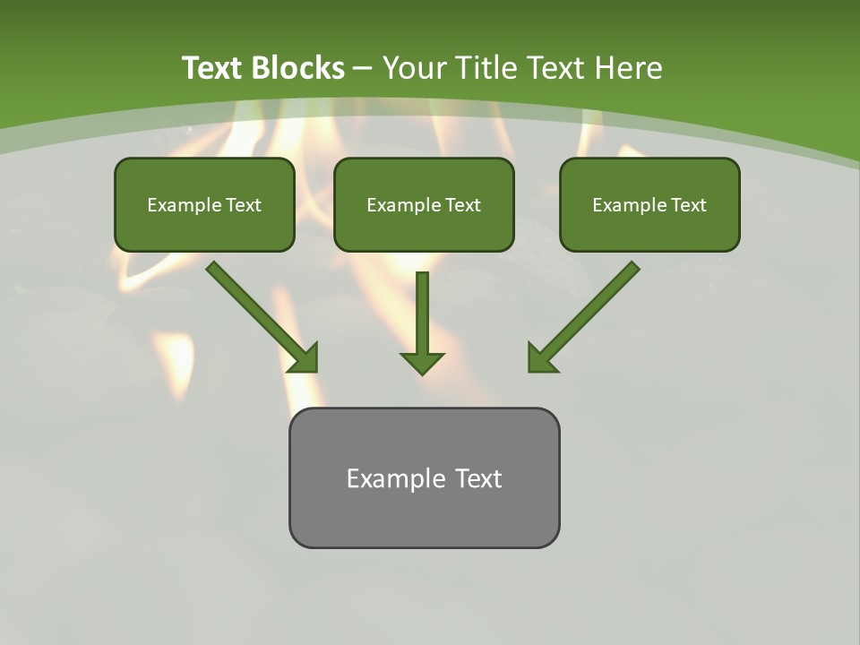 Burger Cook Charcoal PowerPoint Template