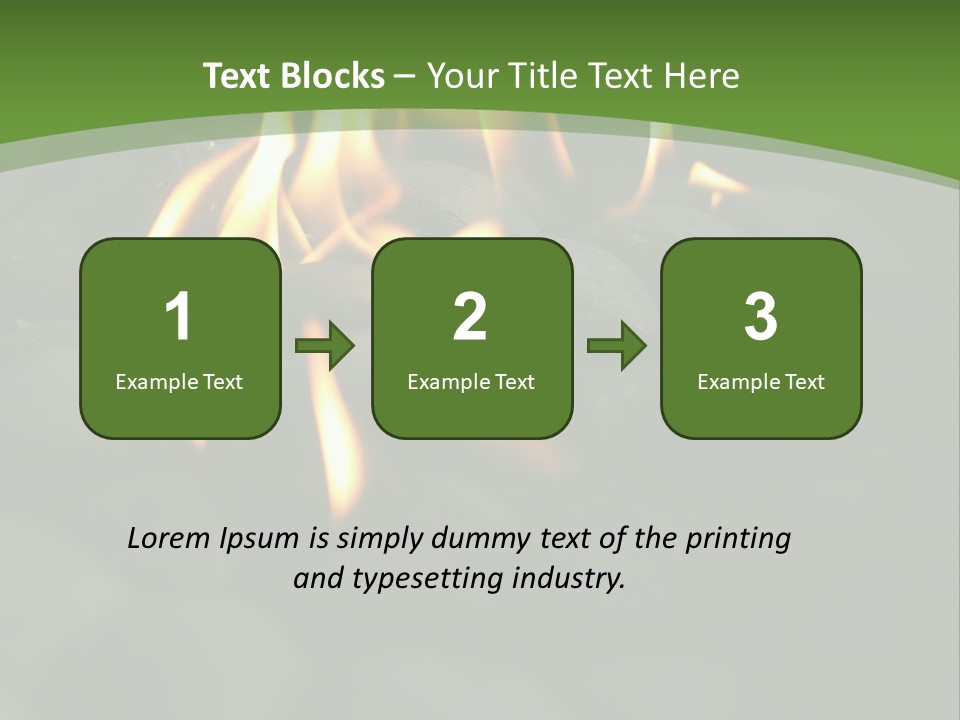 Burger Cook Charcoal PowerPoint Template