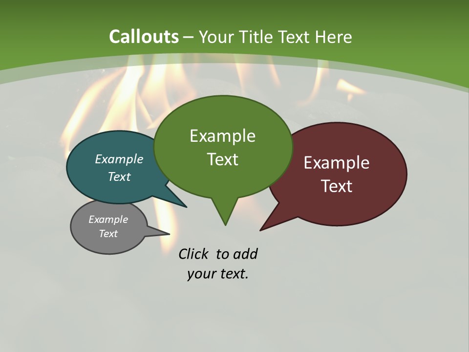 Burger Cook Charcoal PowerPoint Template