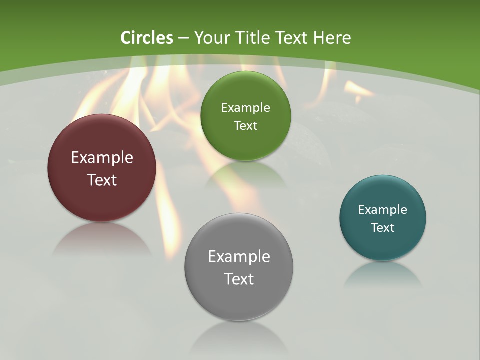 Burger Cook Charcoal PowerPoint Template