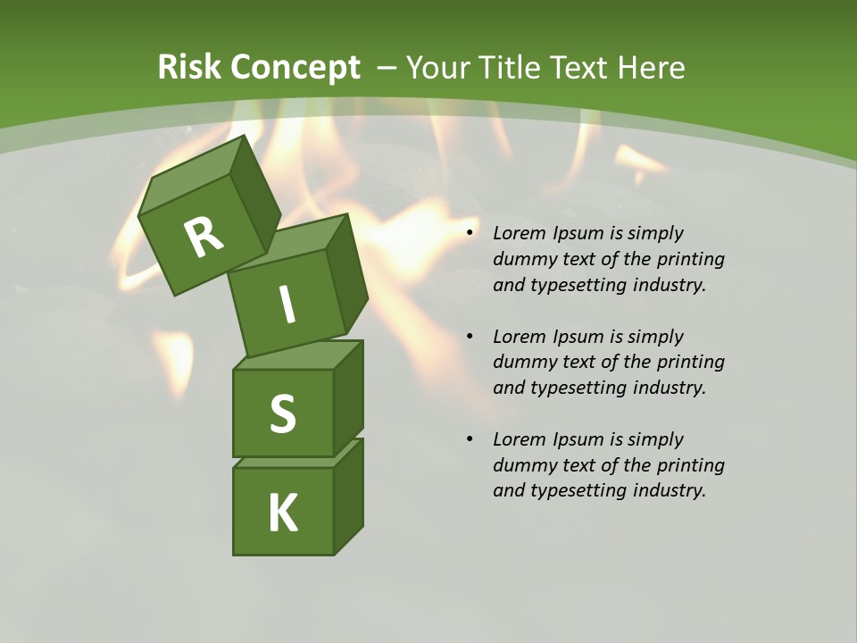 Burger Cook Charcoal PowerPoint Template