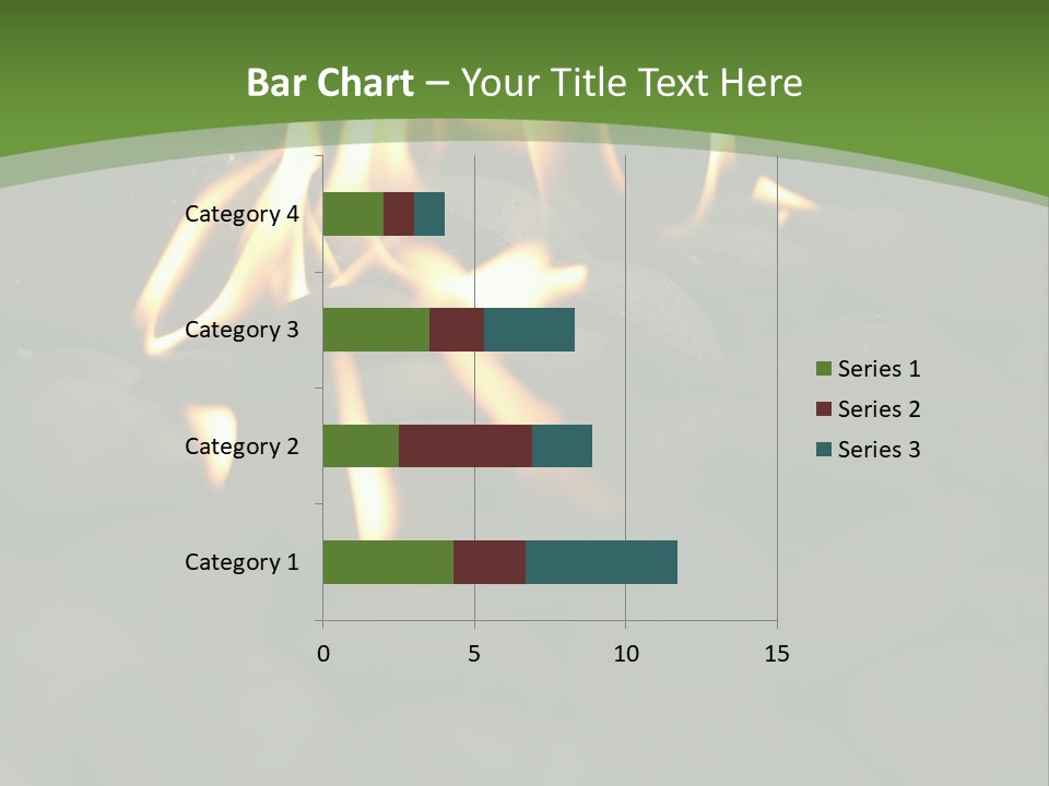 Burger Cook Charcoal PowerPoint Template
