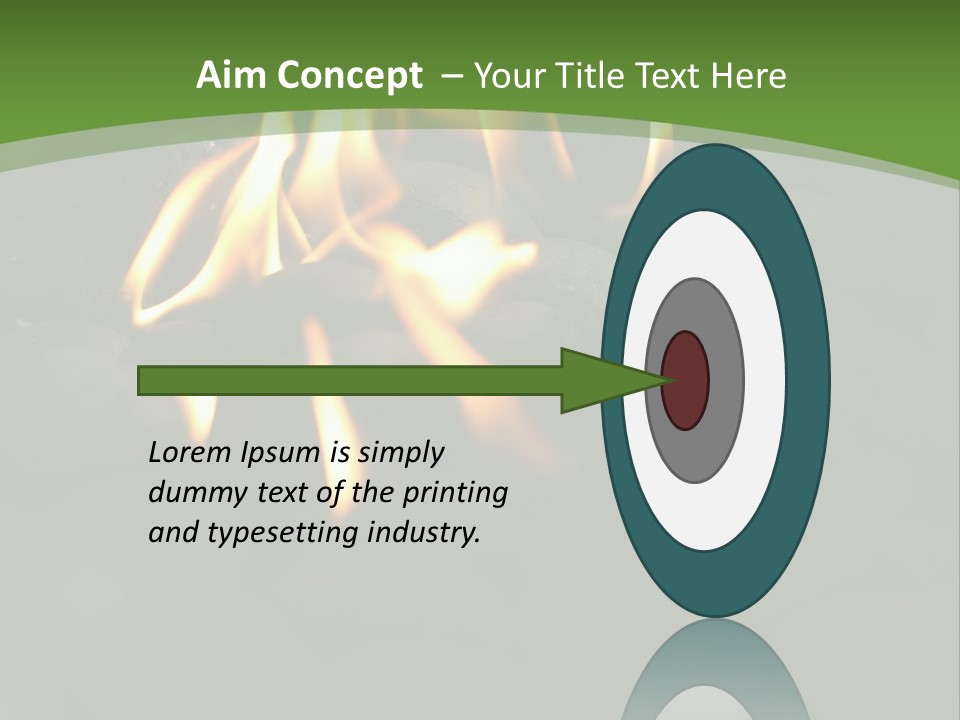 Burger Cook Charcoal PowerPoint Template