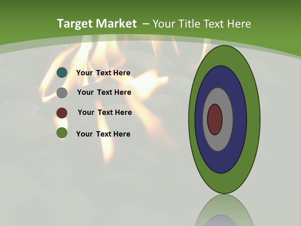 Burger Cook Charcoal PowerPoint Template