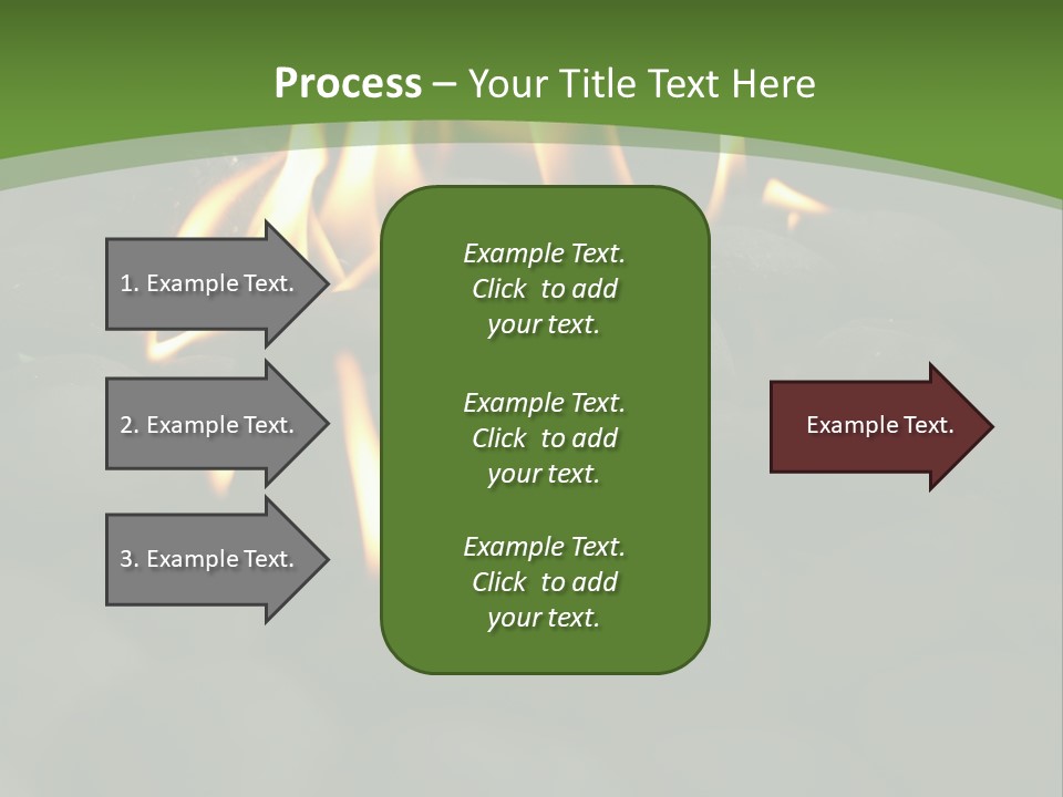 Burger Cook Charcoal PowerPoint Template