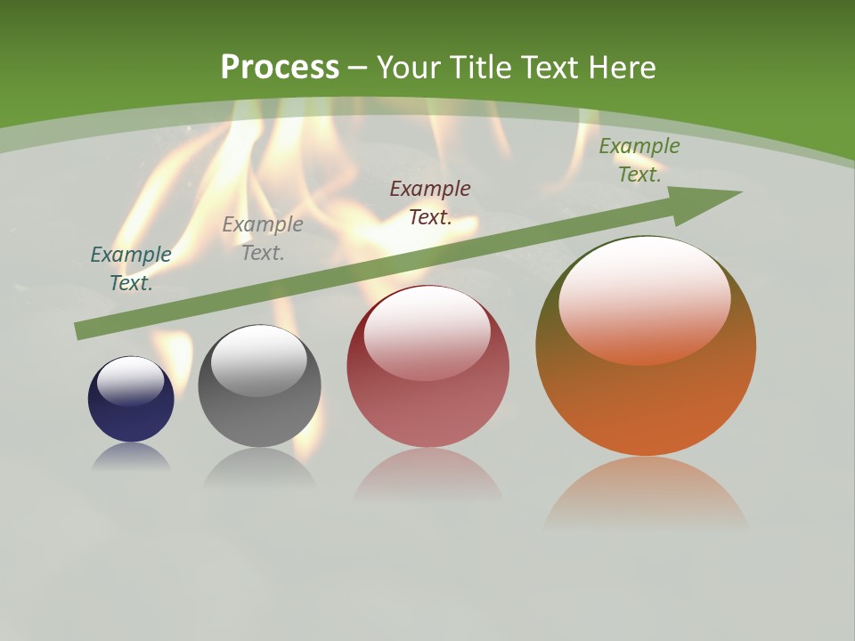 Burger Cook Charcoal PowerPoint Template