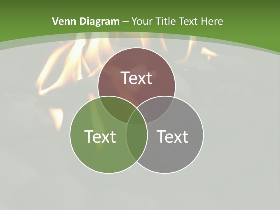 Burger Cook Charcoal PowerPoint Template