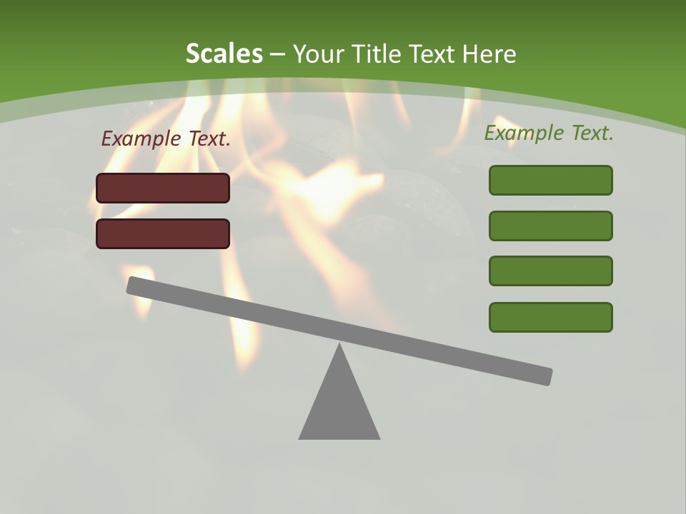 Burger Cook Charcoal PowerPoint Template