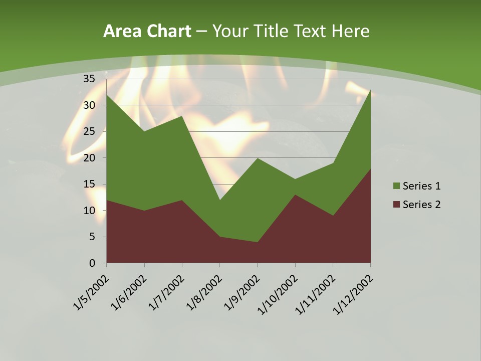 Burger Cook Charcoal PowerPoint Template