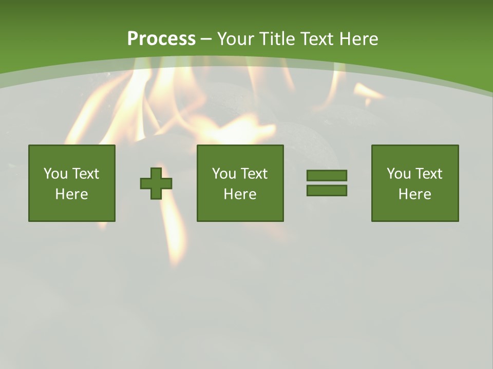 Burger Cook Charcoal PowerPoint Template