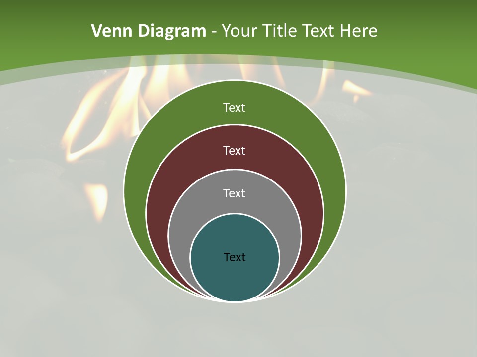 Burger Cook Charcoal PowerPoint Template