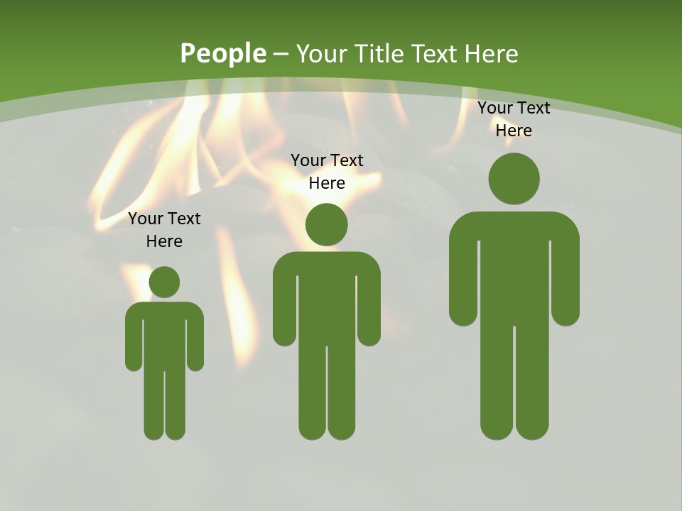 Burger Cook Charcoal PowerPoint Template