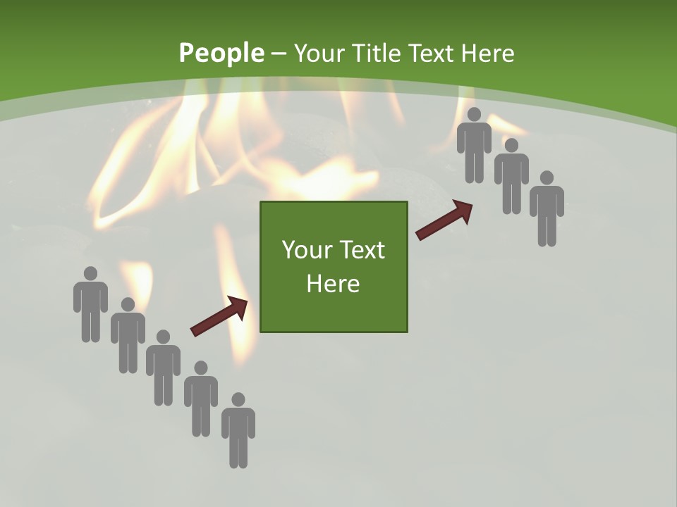 Burger Cook Charcoal PowerPoint Template