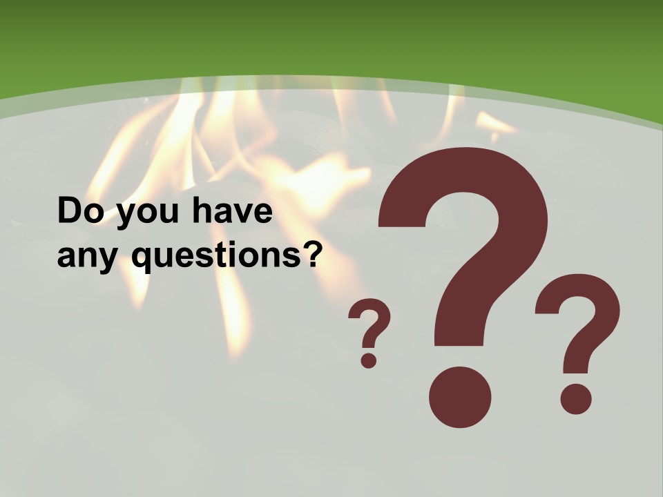 Burger Cook Charcoal PowerPoint Template