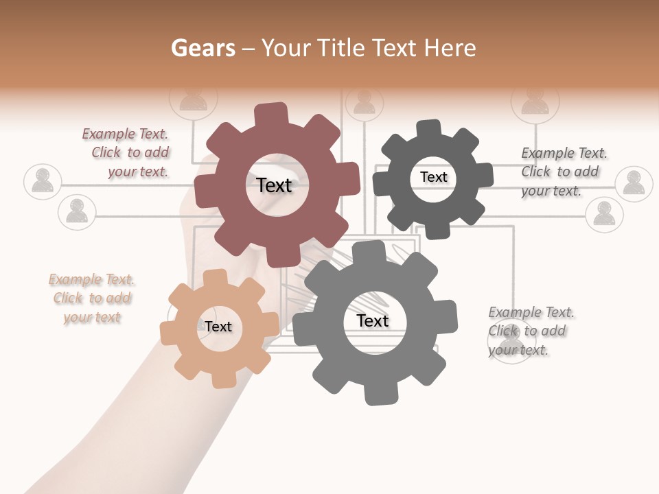 Group Teamwork Team PowerPoint Template