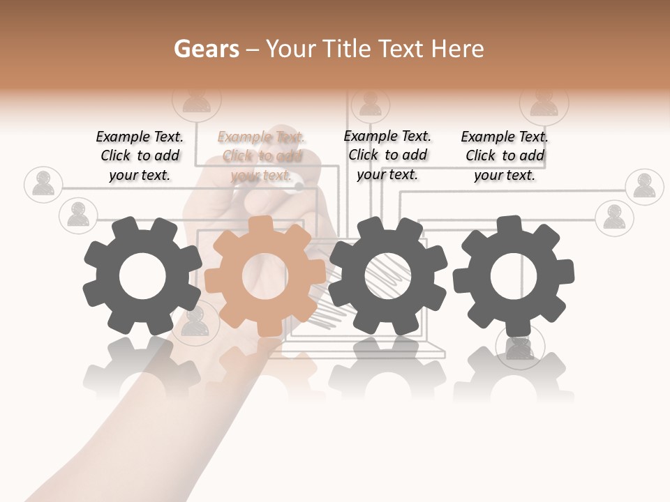 Group Teamwork Team PowerPoint Template