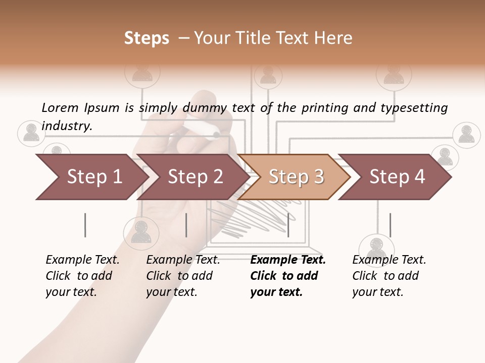 Group Teamwork Team PowerPoint Template