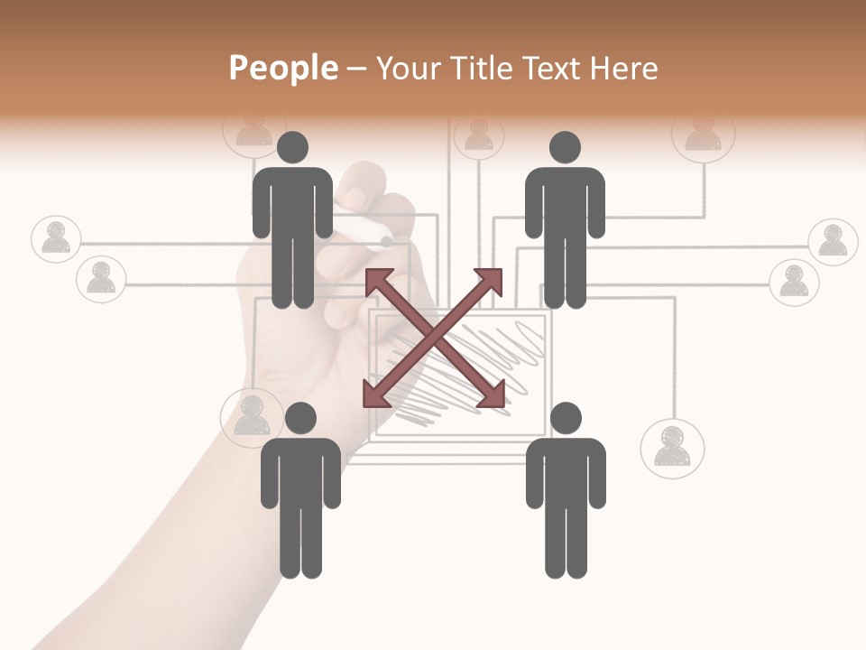 Group Teamwork Team PowerPoint Template