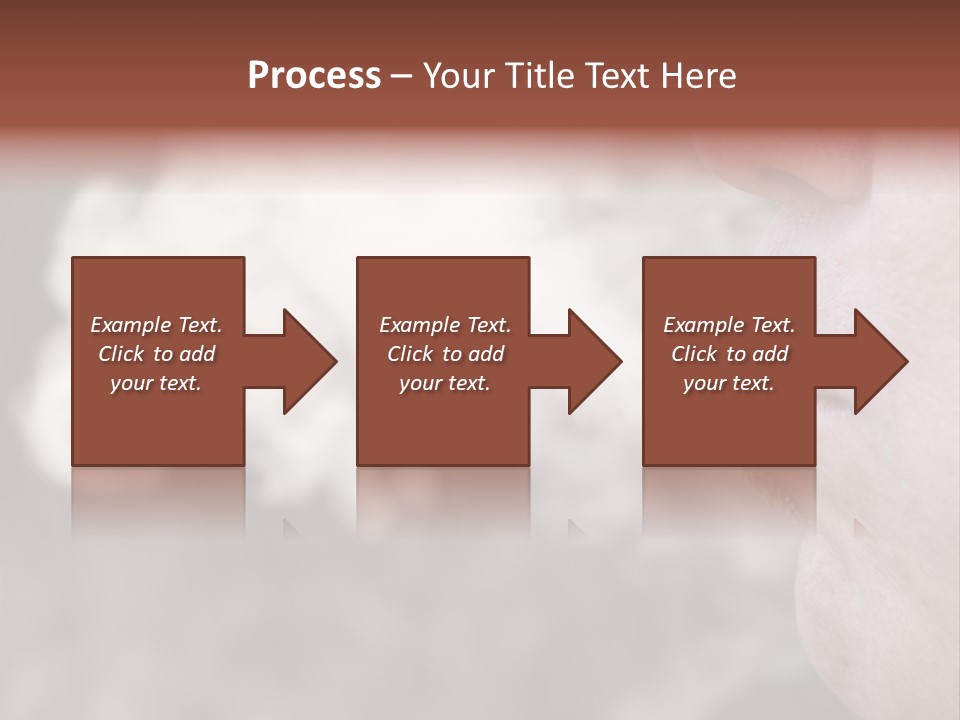 Lips Face Carcinogenic PowerPoint Template