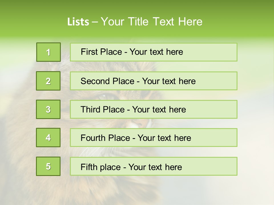 Habitat Veterinary Look PowerPoint Template