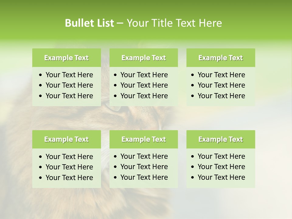 Habitat Veterinary Look PowerPoint Template