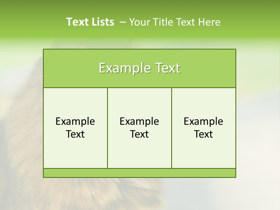 Habitat Veterinary Look PowerPoint Template