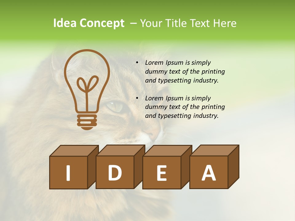 Habitat Veterinary Look PowerPoint Template