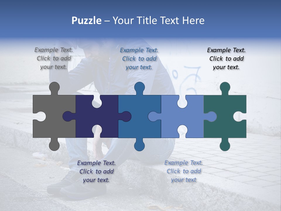 Sadness Grunge Background PowerPoint Template