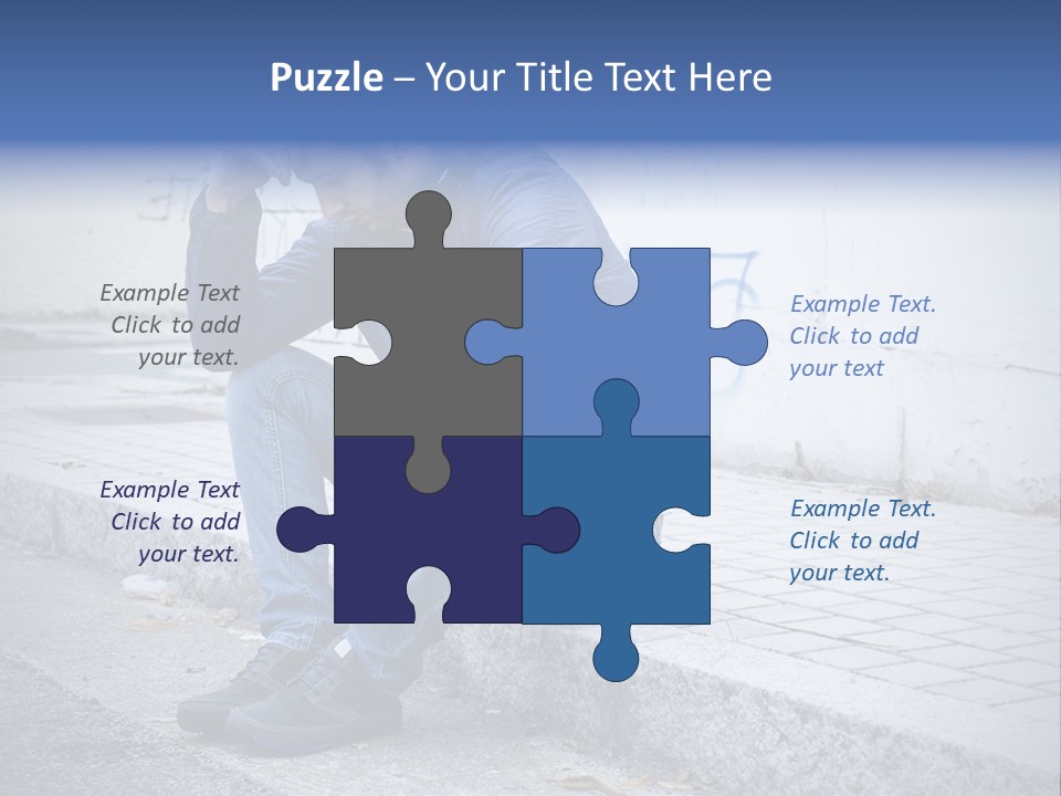 Sadness Grunge Background PowerPoint Template
