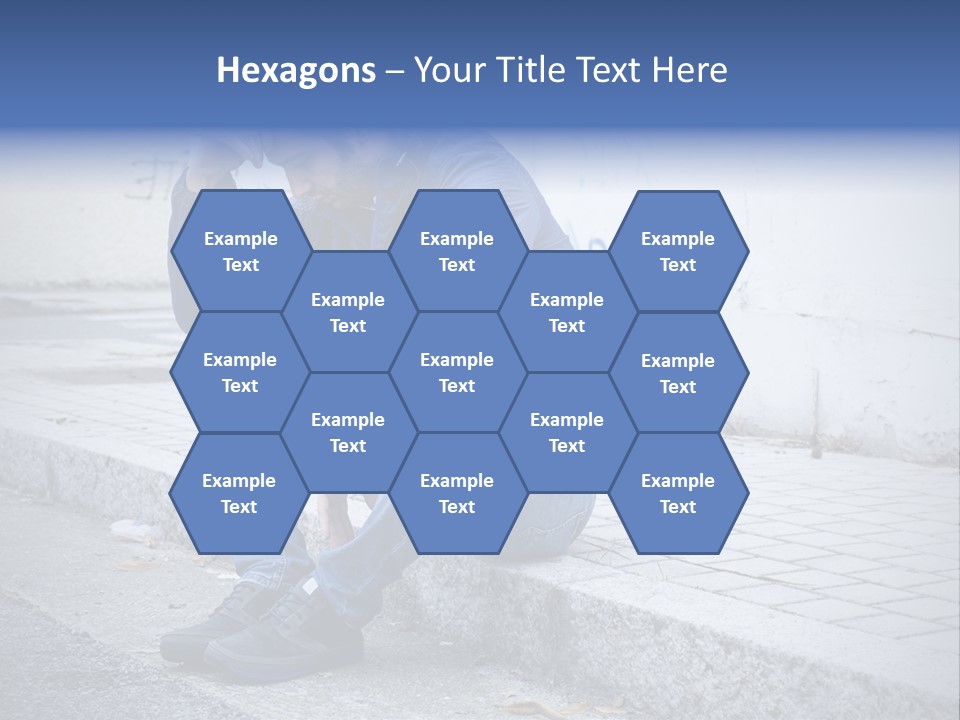 Sadness Grunge Background PowerPoint Template