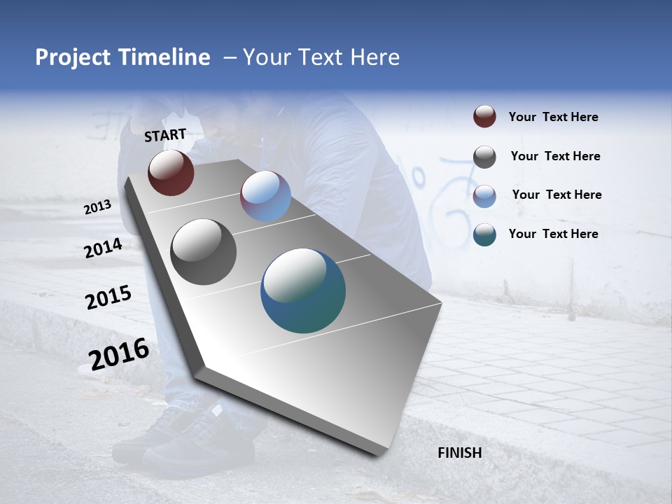 Sadness Grunge Background PowerPoint Template
