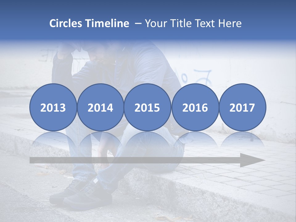 Sadness Grunge Background PowerPoint Template