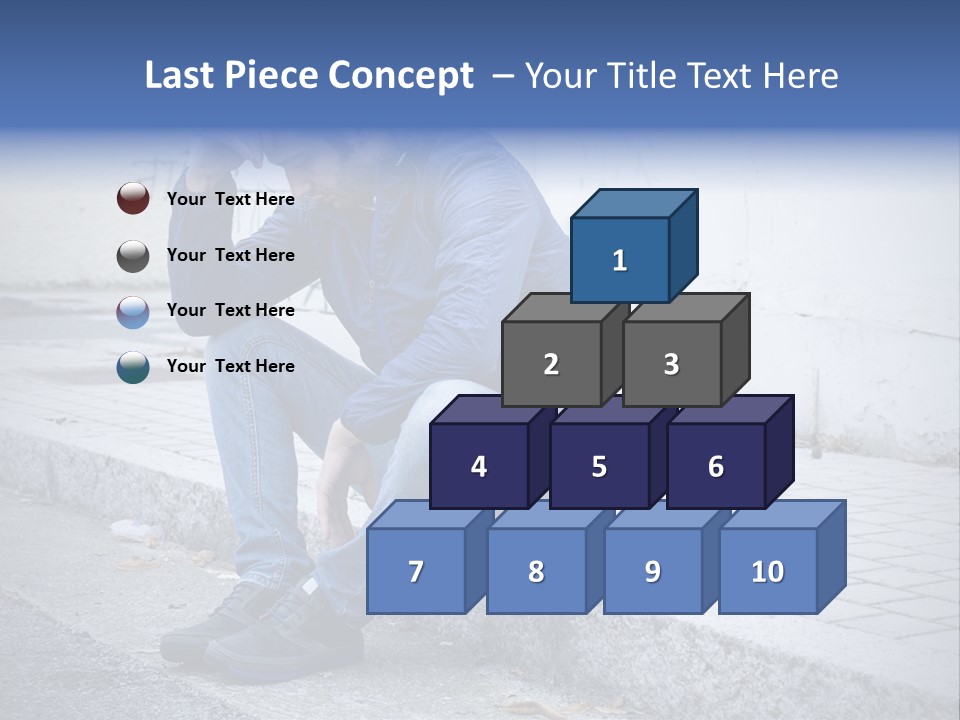 Sadness Grunge Background PowerPoint Template