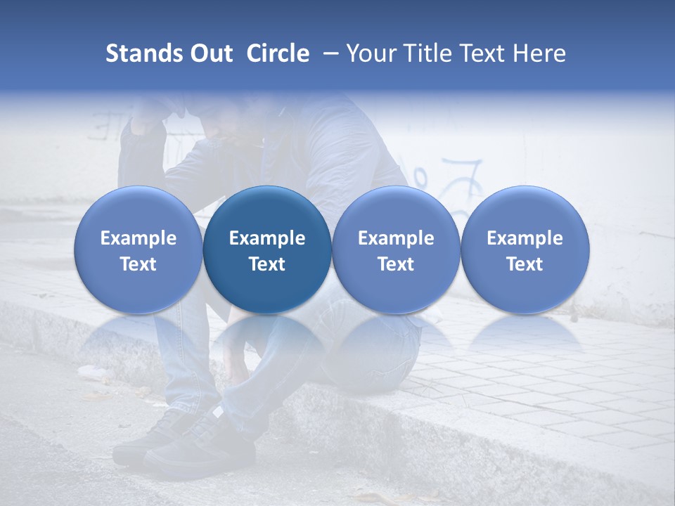 Sadness Grunge Background PowerPoint Template