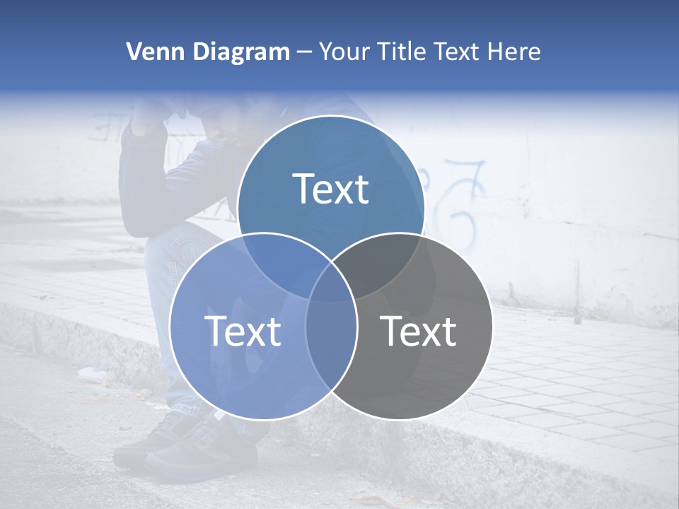 Sadness Grunge Background PowerPoint Template