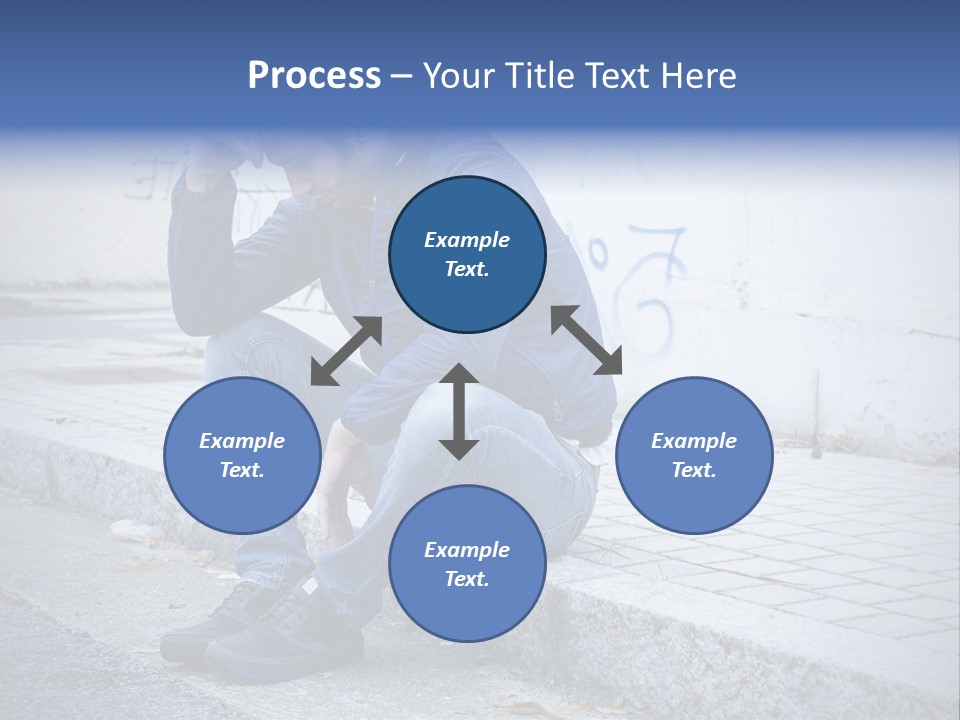 Sadness Grunge Background PowerPoint Template