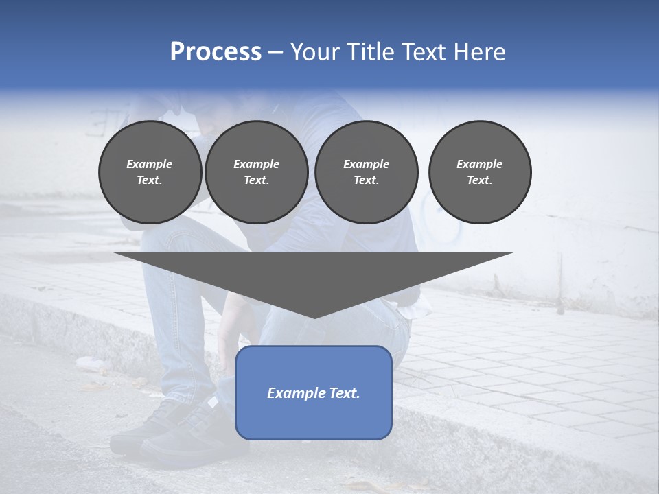 Sadness Grunge Background PowerPoint Template