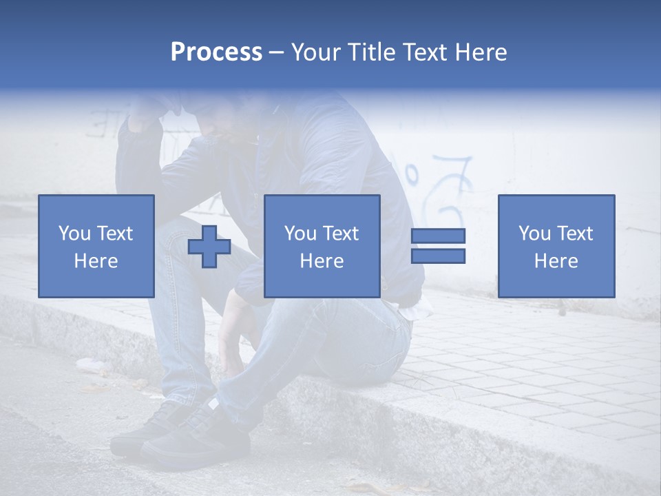 Sadness Grunge Background PowerPoint Template