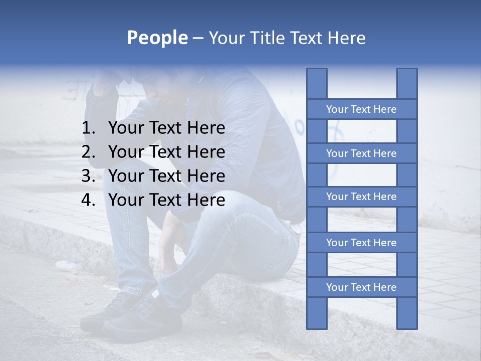 Sadness Grunge Background PowerPoint Template