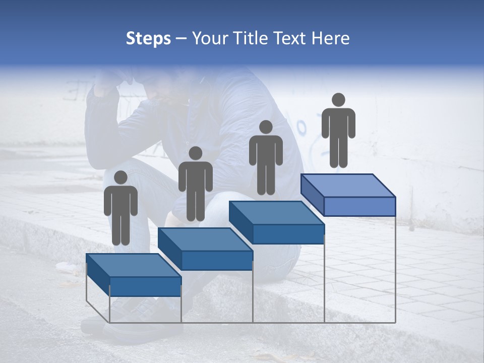 Sadness Grunge Background PowerPoint Template