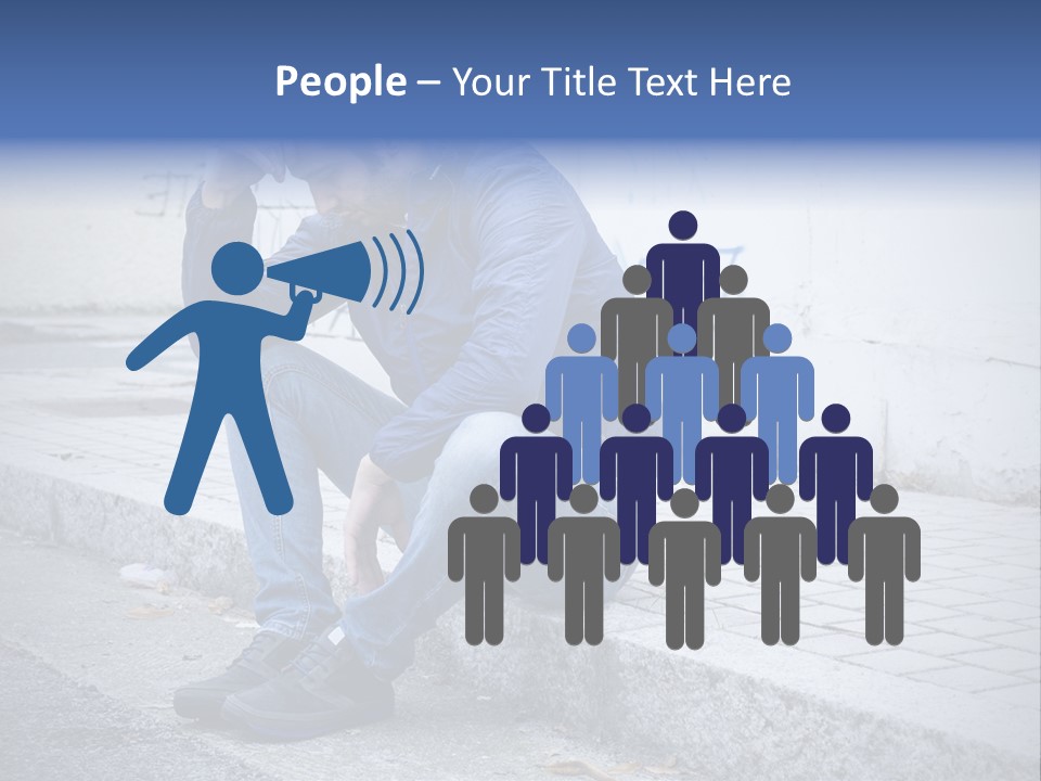 Sadness Grunge Background PowerPoint Template