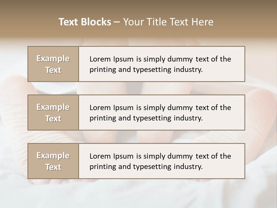 Hotel Relax Sensuality PowerPoint Template