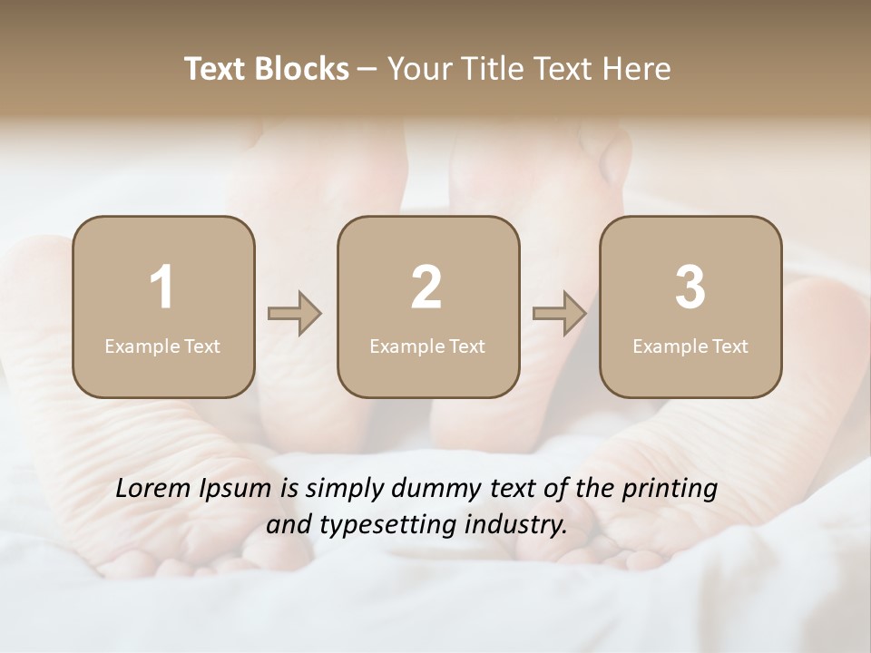 Hotel Relax Sensuality PowerPoint Template