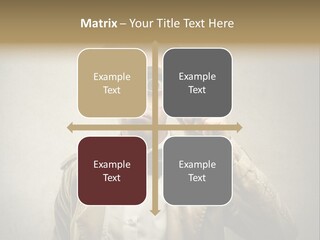 Wall Find Man PowerPoint Template