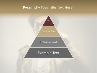 Wall Find Man PowerPoint Template