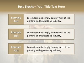 Wall Find Man PowerPoint Template