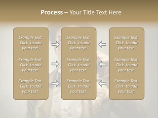 Wall Find Man PowerPoint Template