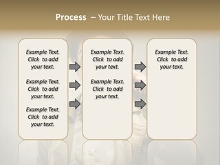 Wall Find Man PowerPoint Template